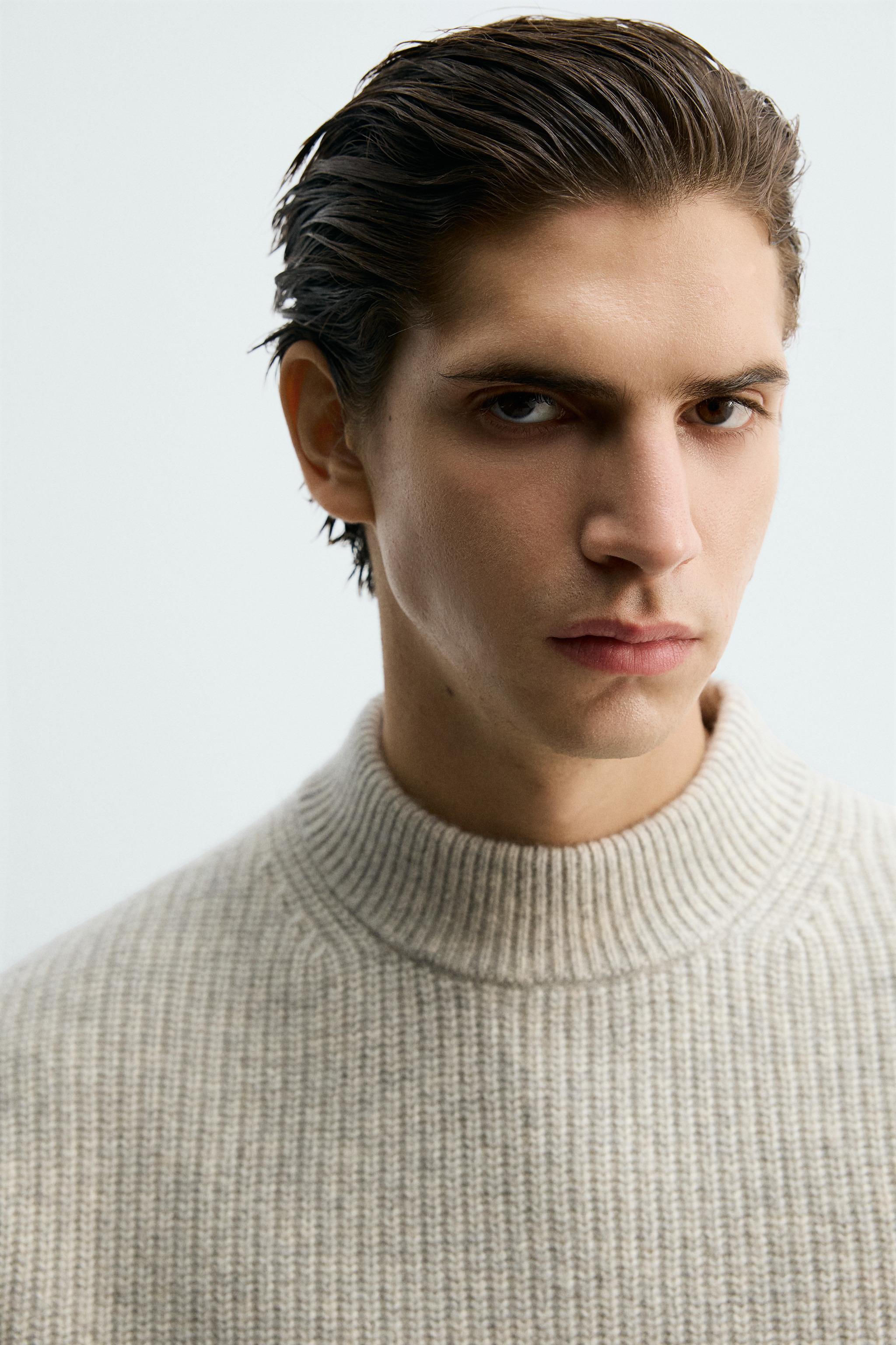 WOOL BLEND TEXTURED JUMPER